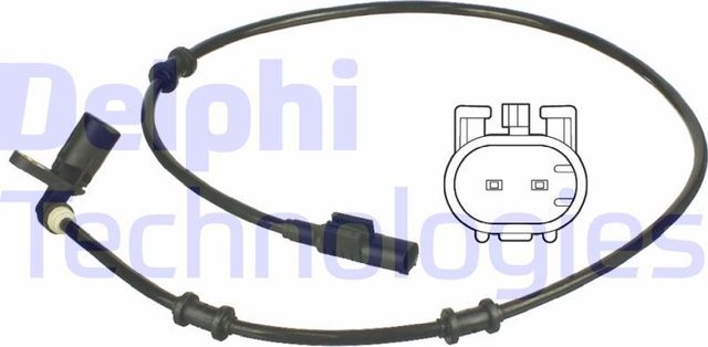 Датчик ABS Delphi передний левый для Mercedes-Benz M-Класс I (W163) 1998-2005. Артикул SS20341