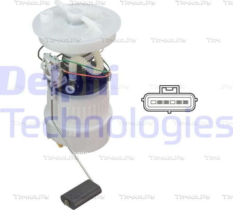 Бензонасос (топливный насос) Delphi для Ford Focus II 2004-2012. Артикул FG2140-12B1