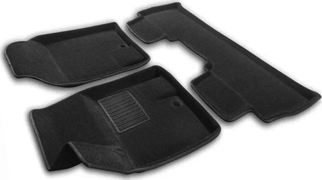 Коврики текстильные Euromat 3D Business для салона Jetour T2 2023-2026. Артикул EMC3D-000023