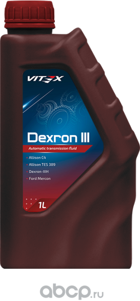 Масло Vitex Dexron III 1л п/с Vitex. Артикул V312301