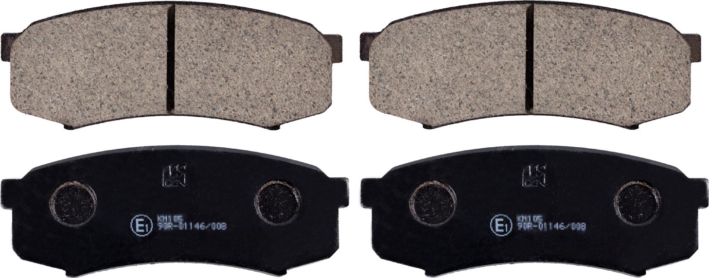 Тормозные колодки Blue Print. Артикул ADT34280