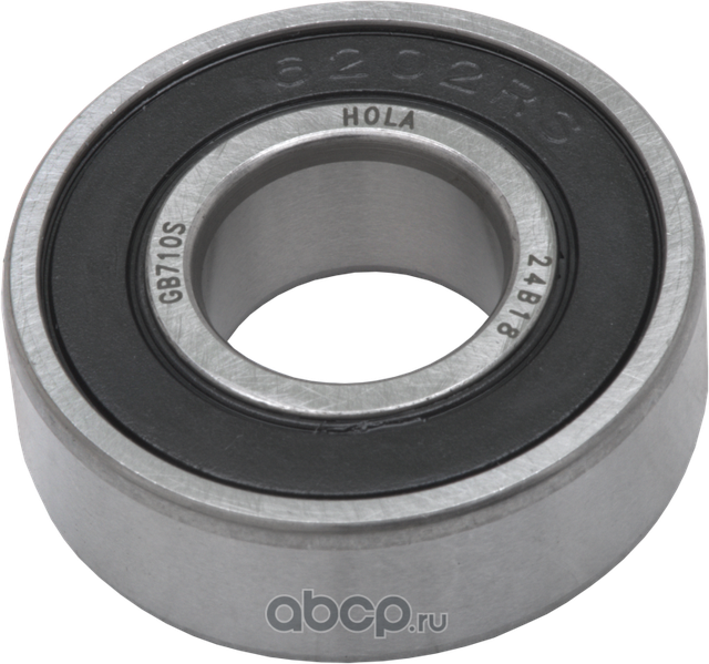 Подшипник генератора, задний, малый, 15x35x11, LADA 2101-07, 2110-12, 1 шт., HOLA, GB710S Hola. Артикул GB710S