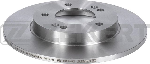 Тормозной диск Zekkert задний для Kia Ceed III 2018-2026. Артикул BS-6436