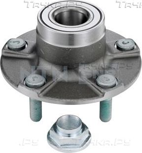 Ступица колеса с интегрированным подшипником NTN / SNR задняя для Mazda 323 V (BA) 1994-1998. Артикул R170.47