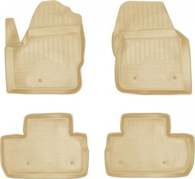 Коврики Норпласт для салона Land Rover Freelander II 2006-2014 Бежевые. Артикул NPA10-C46-200Beige
