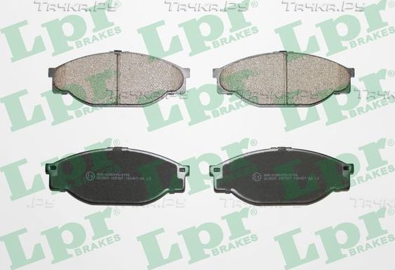 Тормозные колодки LPR. Артикул 05P927