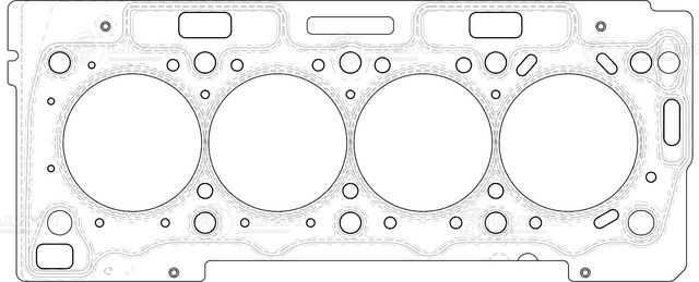 Прокладка ГБЦ Luzar. Артикул LES 12005