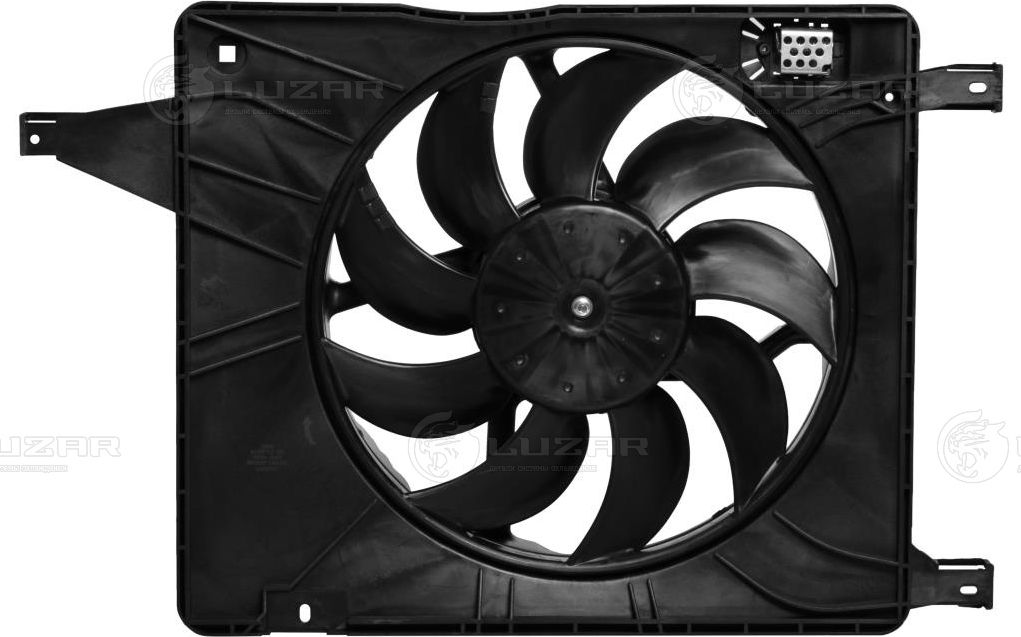 Вентилятор радиатора двигателя Luzar. Артикул LFK 14JD
