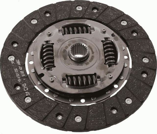 Диск сцепления SACHS для Audi 90 II (B3) 1987-1991. Артикул 1878 030 841