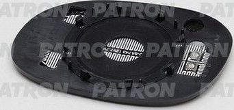 Зеркальное стекло бокового зеркала Patron. Артикул PMG2909G02