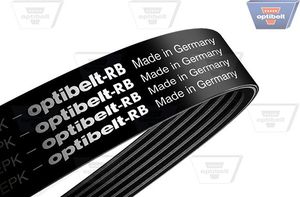 Приводной ремень поликлиновой Optibelt (EPDM (Этилен-пропиленовый каучук)) для Alfa Romeo 159 2005-2011. Артикул 4 EPK 643