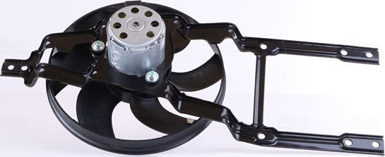 Вентилятор радиатора двигателя Nissens (полимерный материал). Артикул 85139