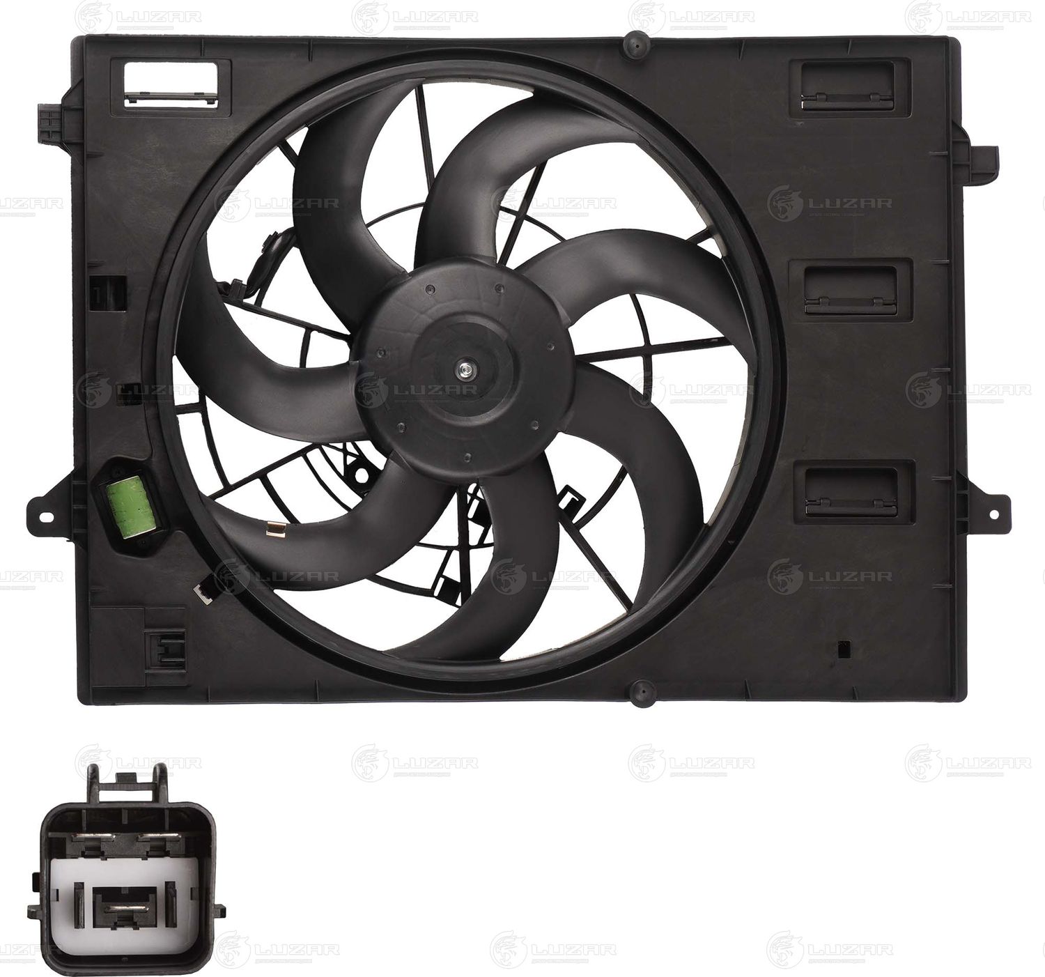 Вентилятор радиатора двигателя Luzar. Артикул LFK 3022