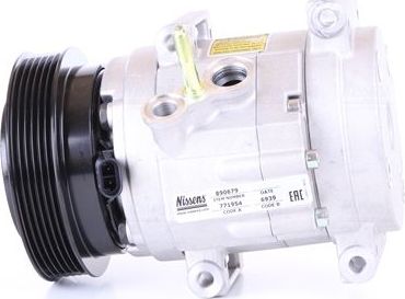 Компрессор кондиционера Nissens ** FIRST FIT ** для Chevrolet Captiva I 2006-2016. Артикул 890679