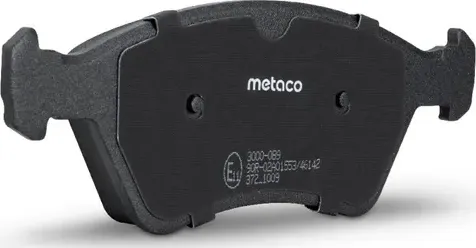 Колодки тормозные MERCEDES W164/X164/W211/W251 04- перед. (Metaco). Артикул 3000089