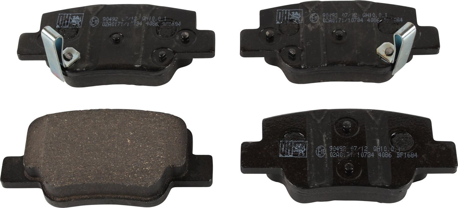 Комплект тормозных колодок, дисковый тормоз (JP Group). Артикул 4863602019