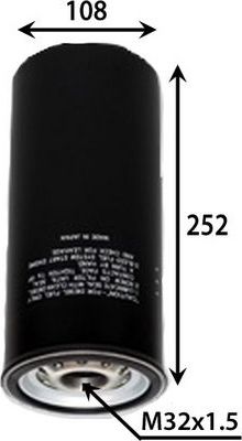 Топливный фильтр JS Asakashi. Артикул FC242J