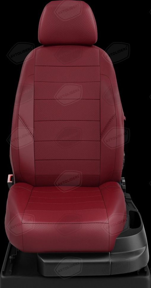 Чехлы Автолидер на сидения для Geely Coolray 2020-2026, цвет Бордовый. Артикул GL09-0500-EC37