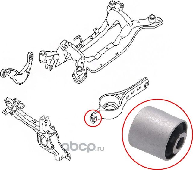 CAЙЛEHTБЛOKЗAДHEГOПOПEPEЧHOГOPЫЧAГAHAPУЖFORDMONDEO (SAT). Артикул ST1469125B1