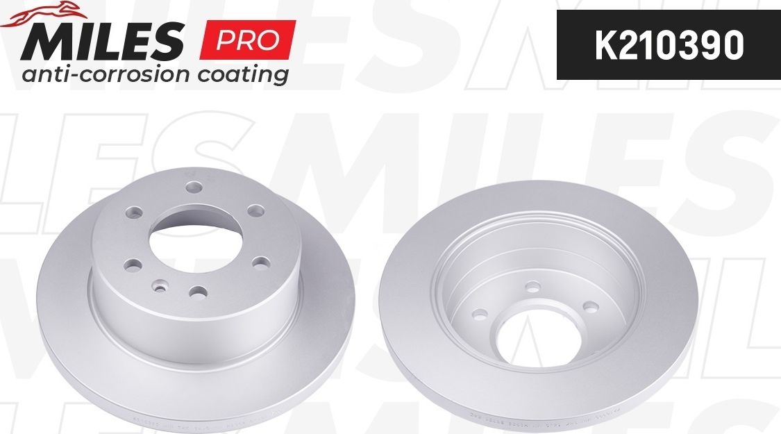 Тормозной диск Miles. Артикул K210390