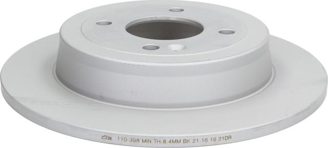 Тормозной диск ATE задний для Kia Rio IV 2017-2026. Артикул 24.0110-0398.1