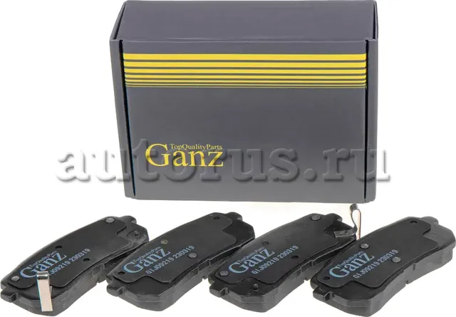 Колодки торм.зад. (Ganz). Артикул GIJ09219