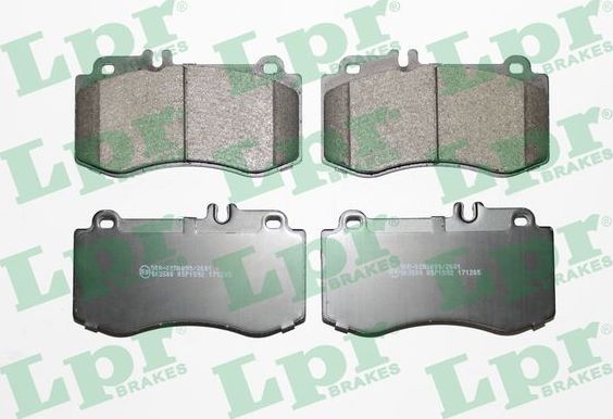 Тормозные колодки LPR. Артикул 05P1592