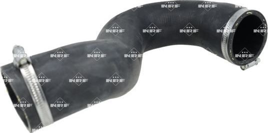 Патрубок интеркулера NRF правый нижний для Volkswagen Amarok I 2010-2026. Артикул 166642