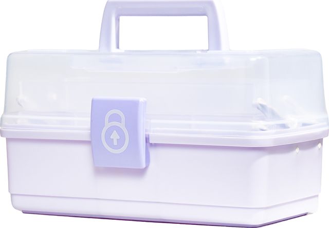 Ящик для инструмента Iris Ohyama KIT BOX 27, Серо-фиолетовый. Артикул 297794