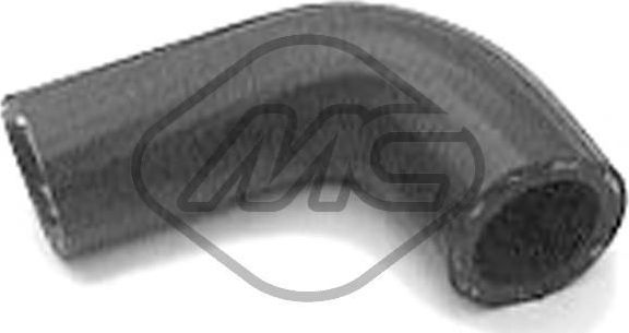 Патрубок системы охлаждения (радиатора) Metalcaucho. Артикул 07666