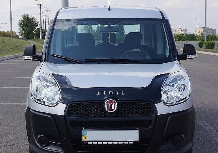 Дефлектор VT52 для капота Fiat Doblo II 2010-2015. Артикул FT12VT