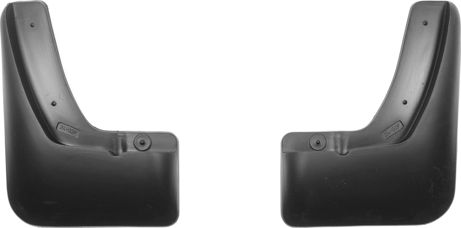 Брызговики "Norplast" передняя пара для Geely Atlas I 2018-2021. Артикул NPL-Br-24-02F