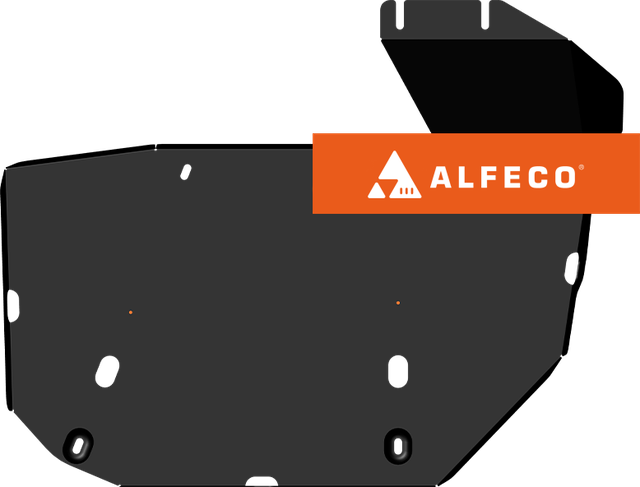 Защита Alfeco для топливного бака и адсорбера (2 части) Jac JS6 2022-2026. Артикул ALF.56.28