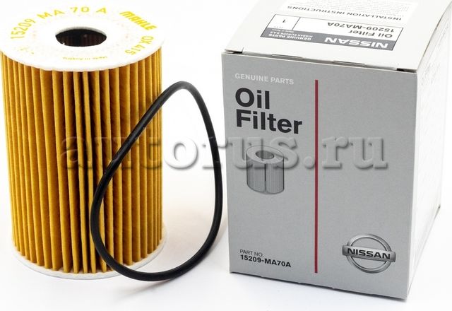 Масляный фильтр Nissan. Артикул 15209MA70A
