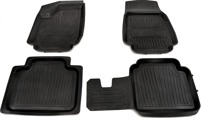 Коврики резиновые Avtodriver для салона ВАЗ 2131 Нива, 4x4 1977-2026. Артикул ADRJET046