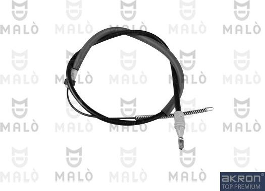 Трос ручника (тросик ручного тормоза) Malò. Артикул 26450