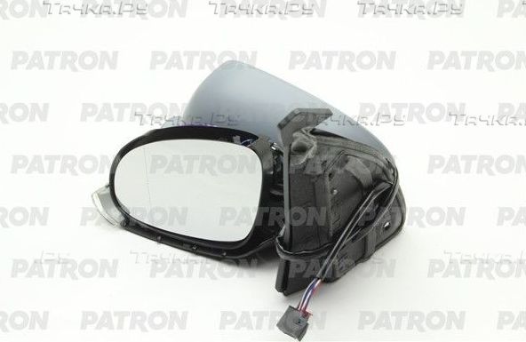Зеркало боковое Patron левое для Volkswagen Golf V 2003-2009. Артикул PMG4012M03