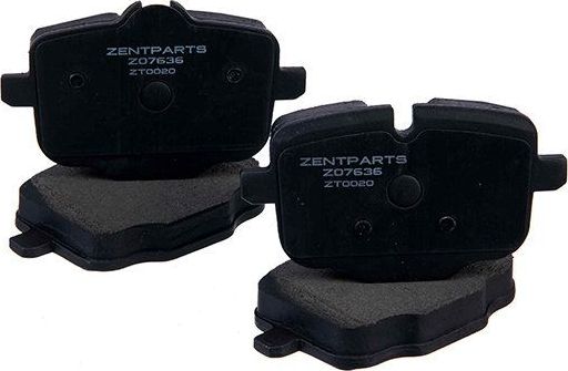 Тормозные колодки Zentparts. Артикул Z07636