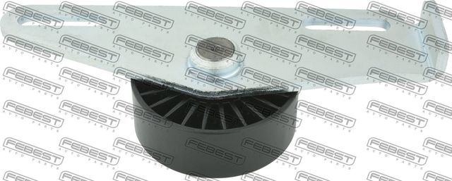 Натяжной ролик (натяжитель) приводного поликлинового ремня Febest. Артикул 2487-KANI