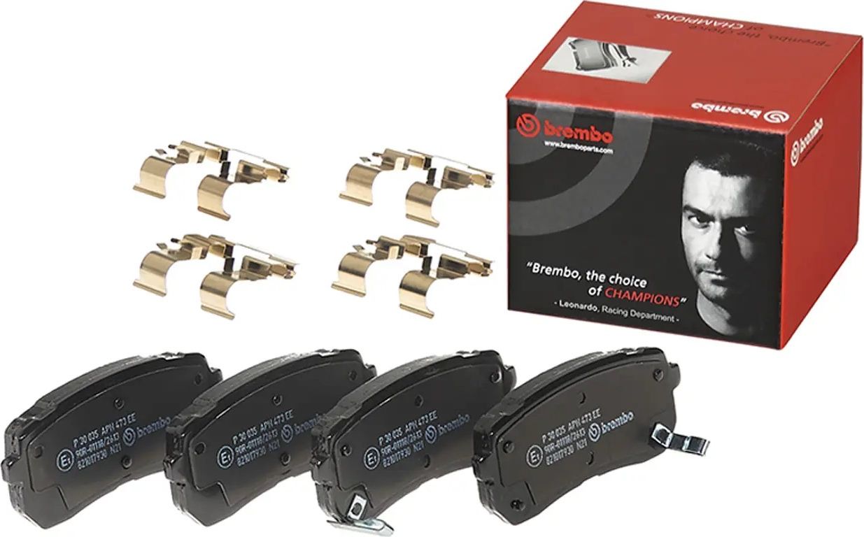 Тормозные колодки Brembo PRIME LINE. Артикул P 30 035