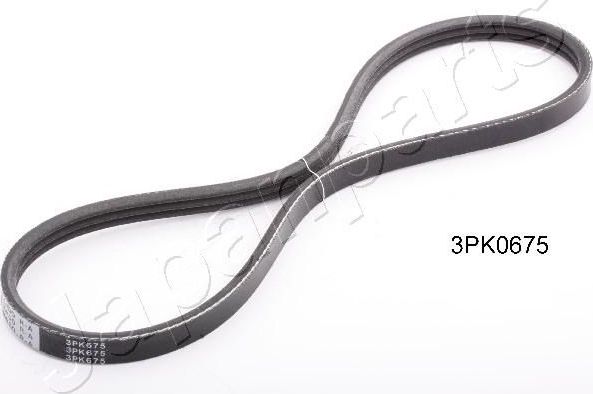 Приводной ремень поликлиновой Japanparts. Артикул DV-3PK0675