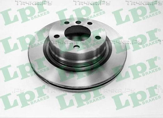 Тормозной диск LPR TOTAL COATED задний для BMW 1 I (E81/E82/E87/E88) 2004-2011. Артикул B2018VR