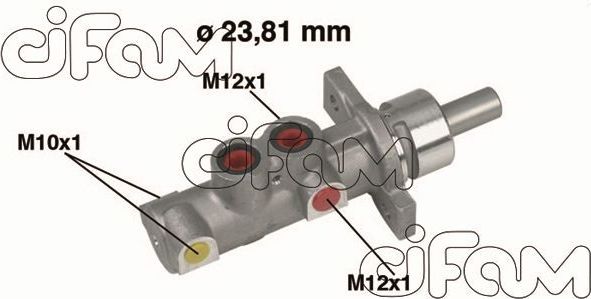 Тормозной цилиндр главный Cifam для Citroen Xsara 1997-2005. Артикул 202-362