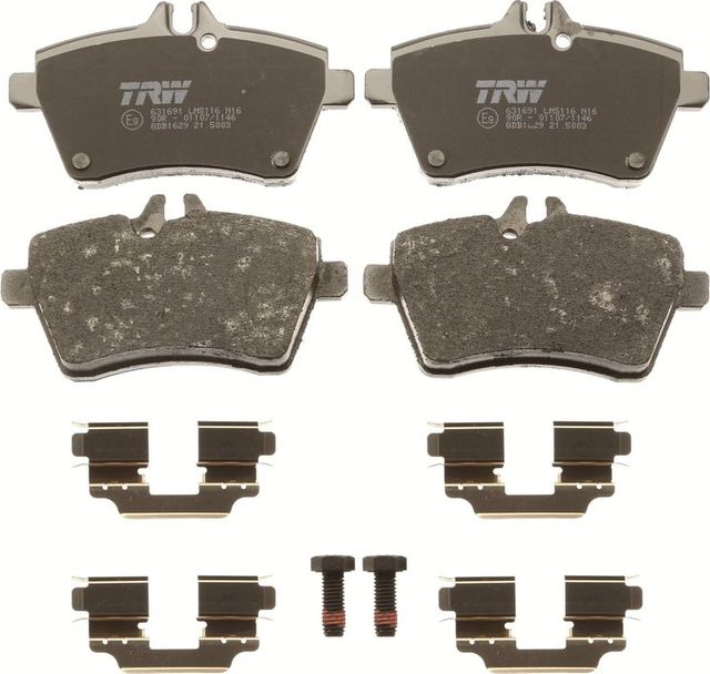 Тормозные колодки TRW COTEC. Артикул GDB1629