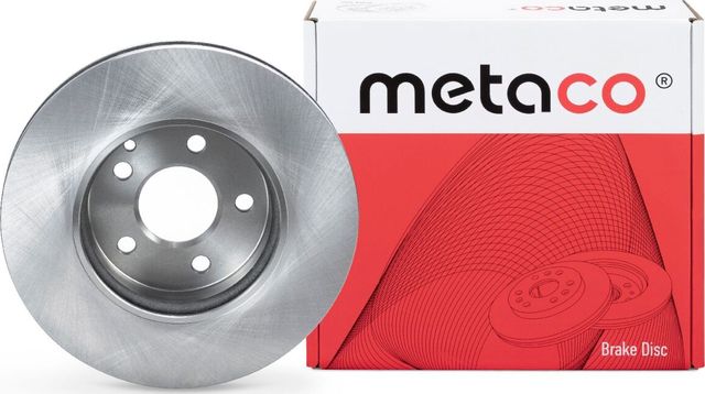Диск тормозной передний вентилируемый (Metaco). Артикул 3050132
