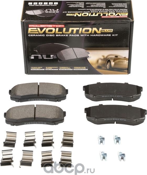 КОЛОДКИ ТОРМОЗНЫЕ ЗАДНИЕ Lexus GX/ Toyota Prado 150 **Склад Масла (Powerstop). Артикул 17606