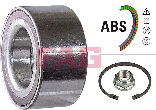 Ступичный подшипник (комплект) Fag. Артикул 713 6270 70