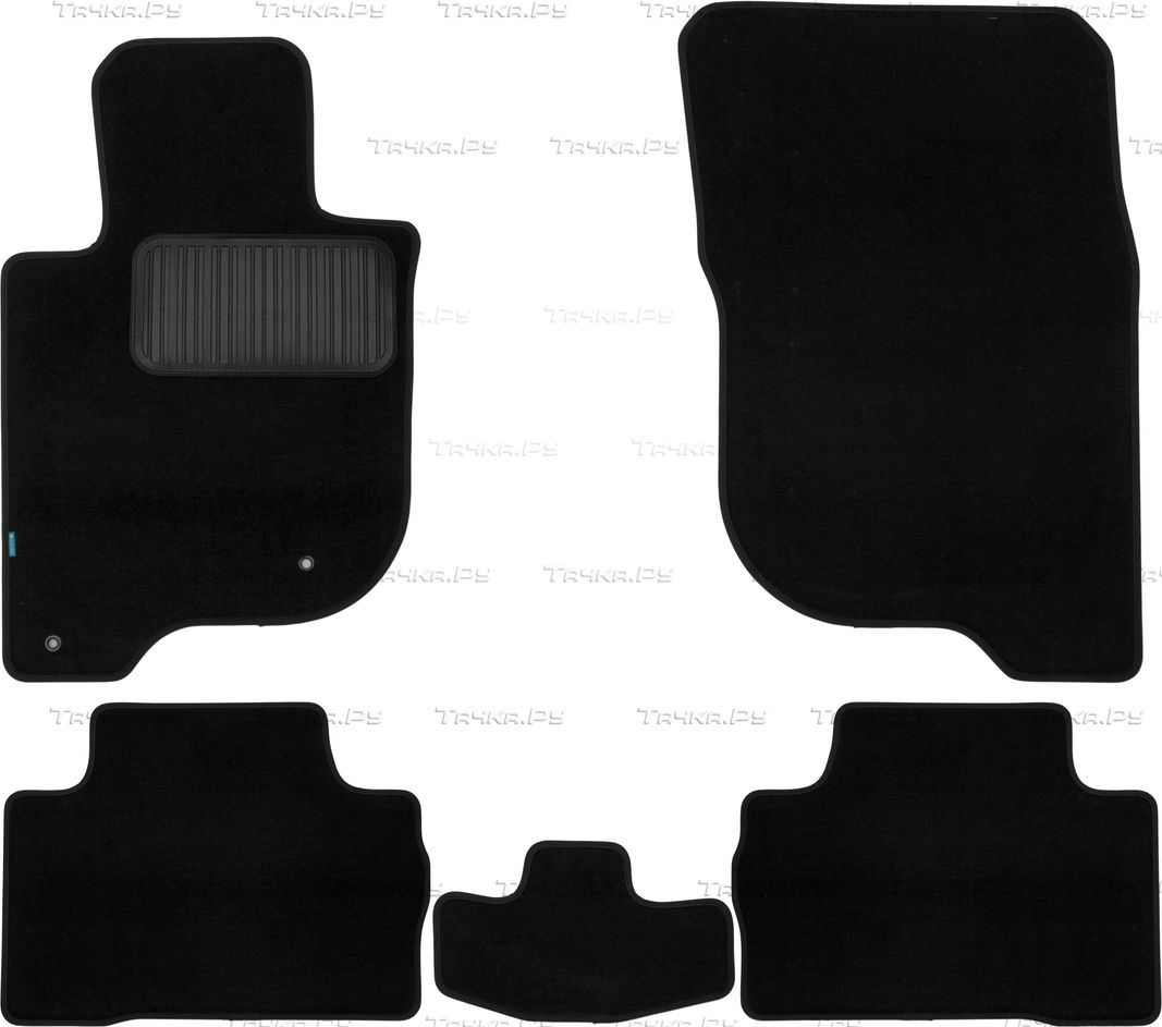 Коврики Klever Premium для салона Mitsubishi Pajero Sport III кроссовер 2015-2026. Артикул KLEVER03353222110kh