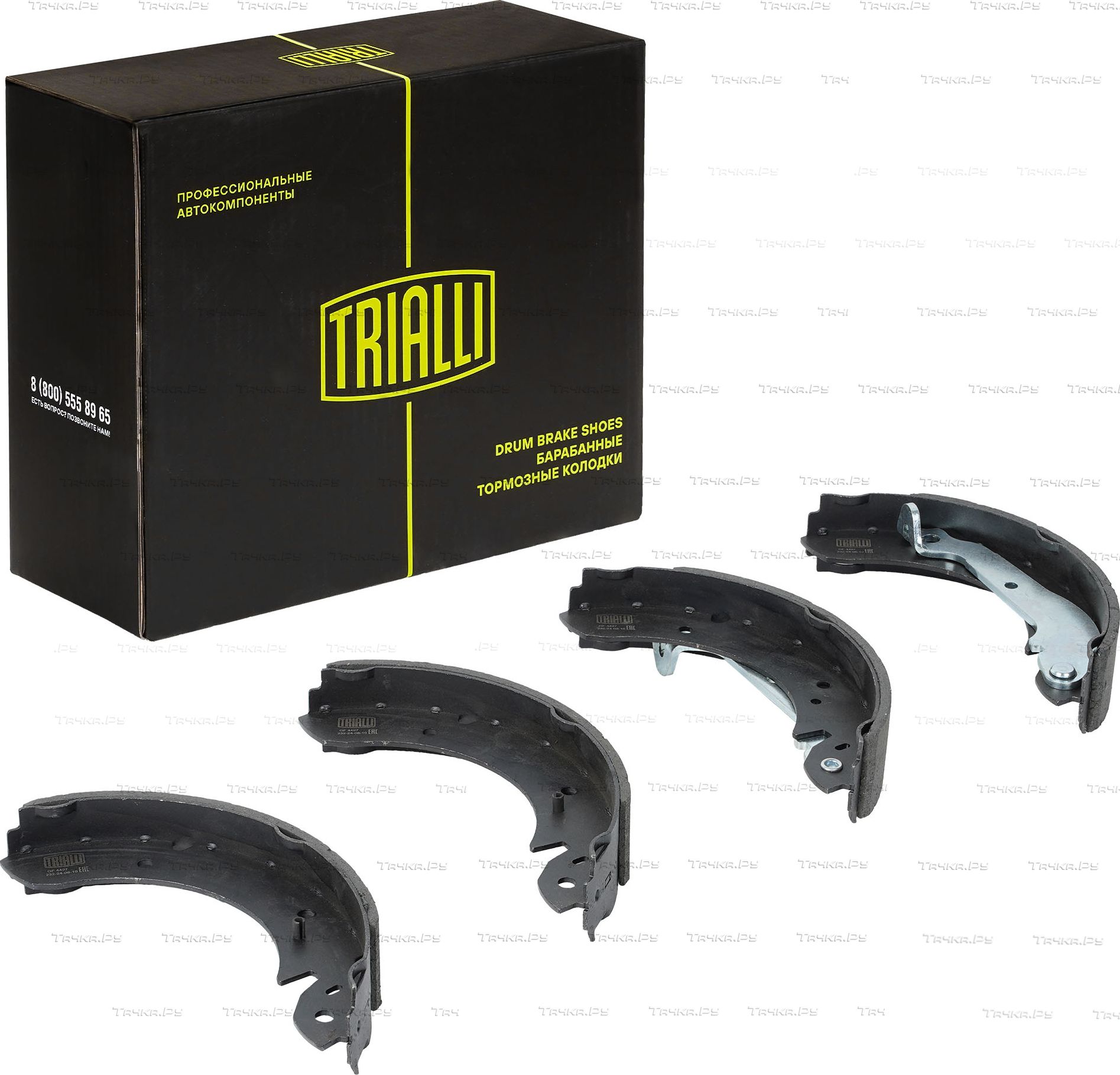 Тормозные колодки Trialli задние для Ford Taunus II 1975-1979. Артикул GF 4497