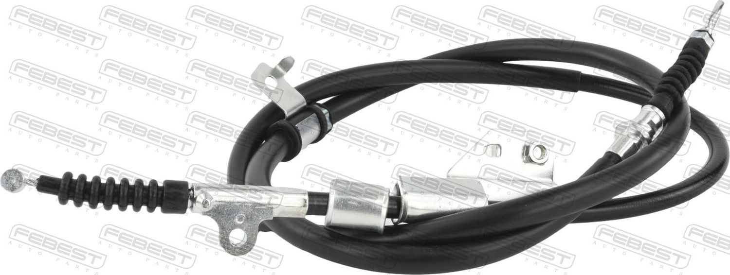 Трос ручника (тросик ручного тормоза) Febest. Артикул 02100-A33LH